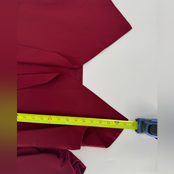 Modcloth Open Front Ruched 3/4 Sleeve Shoulder Pad Blazer Cardigan - Picture 11 of 14